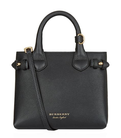 burberry baby banner tote black|burberry banner satchel bags.